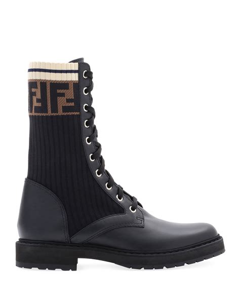 fendi combat boot sale|Fendi plaid cowboy boots.